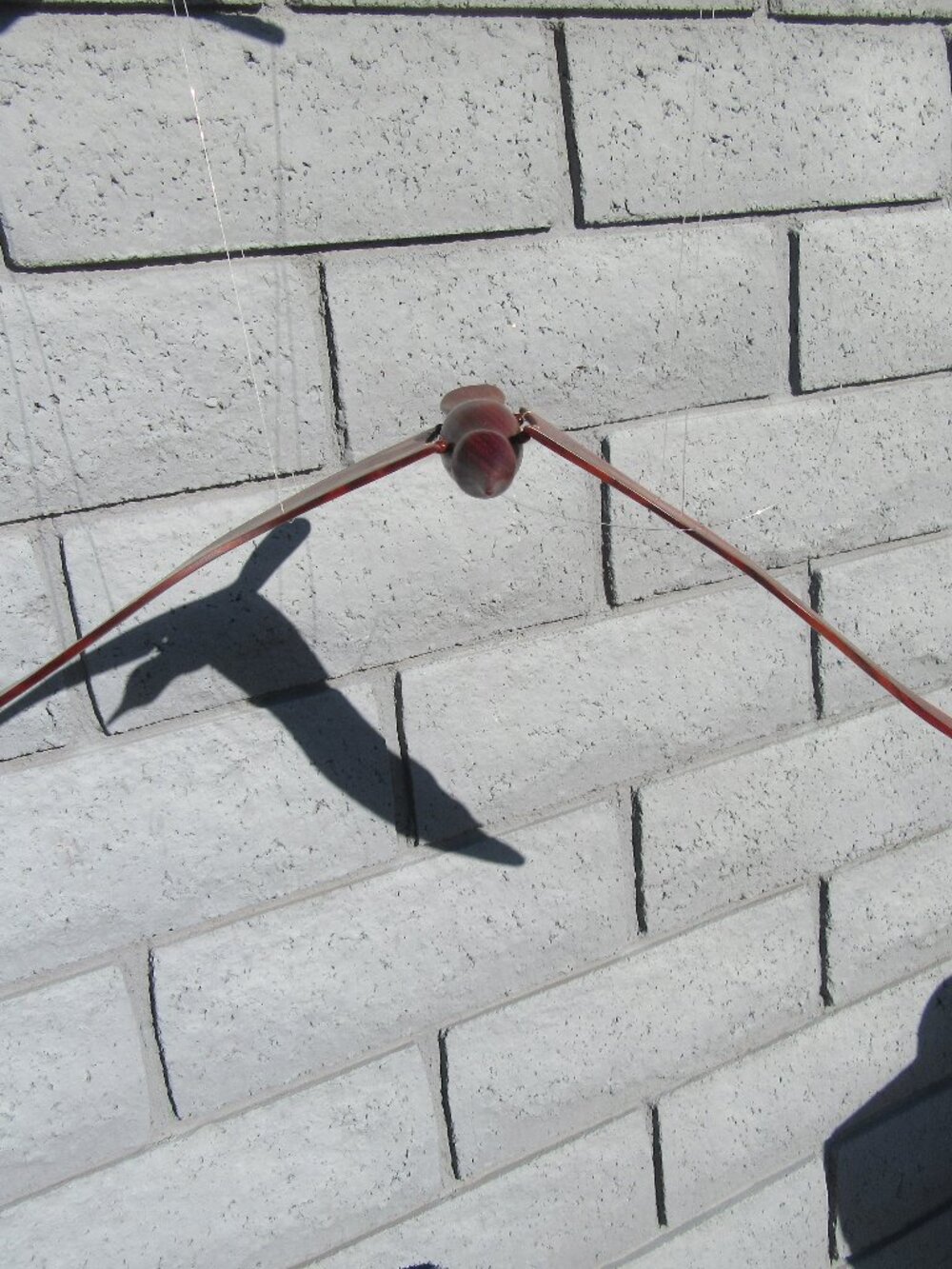 Vintage MCM Bird Hanging Wing Flapping Mobile Flying Ceiling